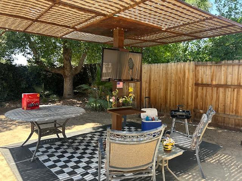 Portable Backyard Mancave